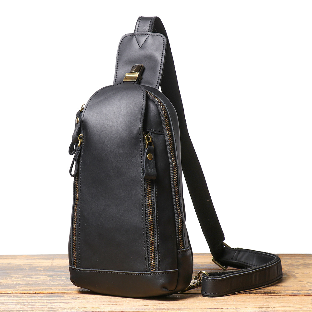 Luxury Bags Leather - 男性と女性のための多機能本革バックパック,屋外スポーツバックパック,ファニーウエストパック,高品質,豪華,2022