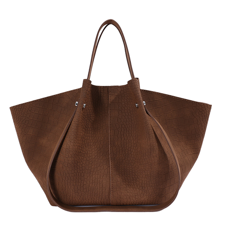 高級感あふれるクロコダイル柄のレザー製トートバッグ。女性向け - Luxury Bags Tote のレビューと価格